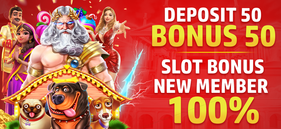 Depo 50 Bonus 50 To 3x terdapat di situs Slot Bonus New Member